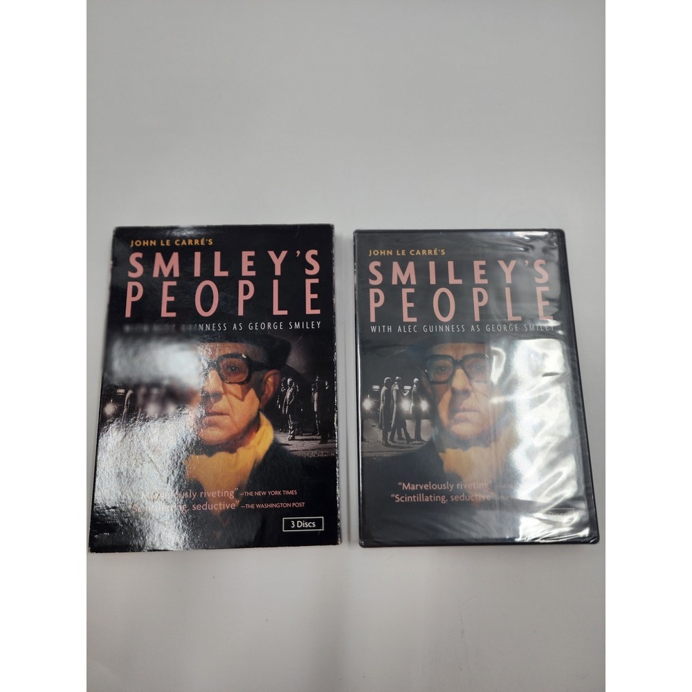 John le Carre Smiley's People DVD 3-Disc Set Alec Guinness Acorn Media NewSealed